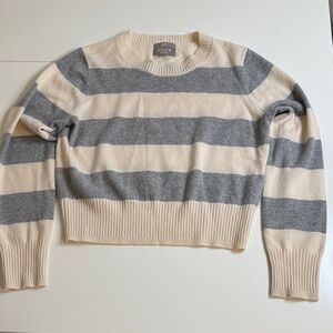 J Crew Cropped Fit Cashmere Sweater Small